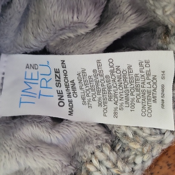 Time & True winter beanie.  One Size. NWT.        B2 - Picture 4 of 4